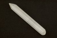 Selenit Stab mit Spitze