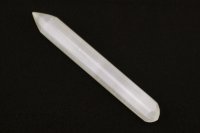 Selenit Stab mit Spitze