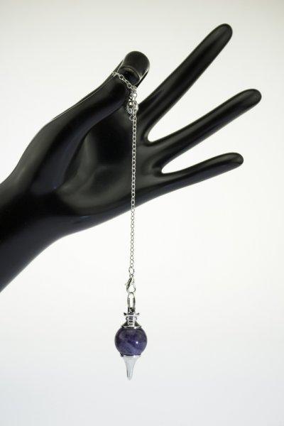 Edelstein Pendel "Wassertropfen Amethyst"