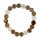 Edelsteinarmband "Rauchquarz/Bergkristall"