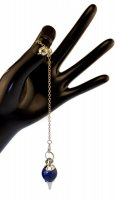 Edelstein Pendel "Wassertropfen Lapis Lazuli"