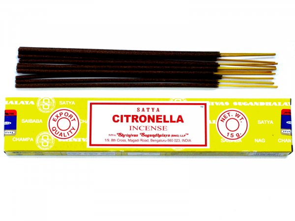 Satya-Räucherstäbchen 15g "Citronella"
