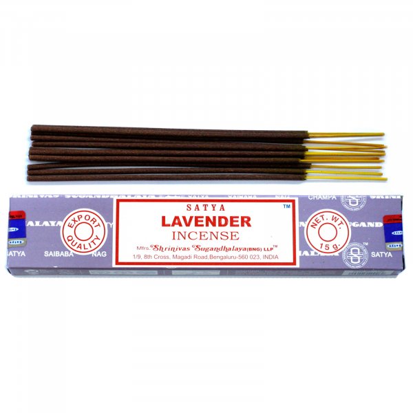 Satya-Räucherstäbchen 15g "Lavendel"