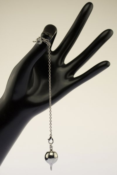 Pendel "Tröpfchen" versilbert