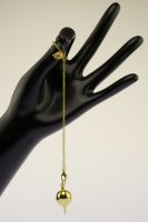 Pendel "Tröpfchen" vergoldet